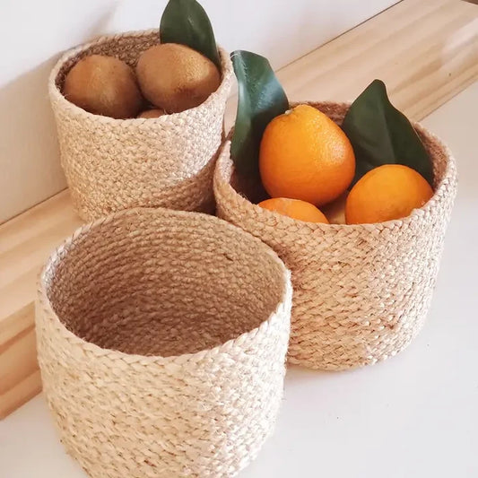 Handwoven Wicker Storage Basket • Kata Bin - Magnolia Lane co. Home + Garden + Gift