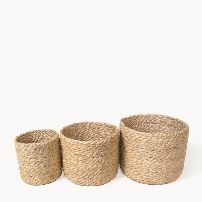 Handwoven Wicker Storage Basket • Kata Bin - Magnolia Lane co. Home + Garden + Gift