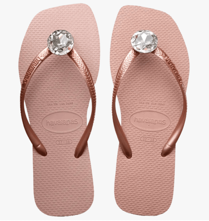 Havaianas Slim Square Centenary Diamond Flip Flops