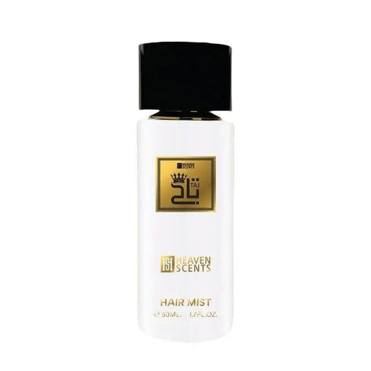 Heaven Scents Taj Scented White Hair Mist, Argan Haircare Product with Smooth Aroma, 1.7 oz