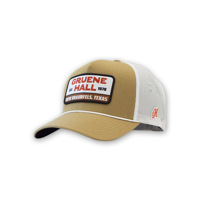 Hooey x Gruene Hall Patch Cap #GH2506T-TNWH