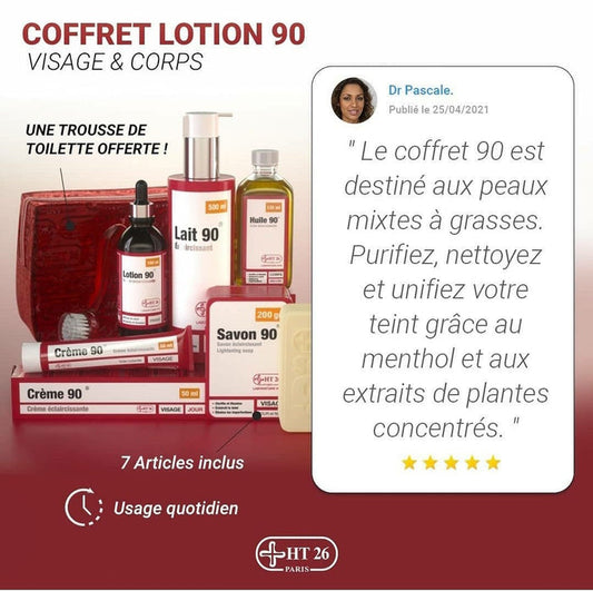 HT26 Range 90 - Coffret Lotion 90 - ShanShar Beauty : The world of beauty.