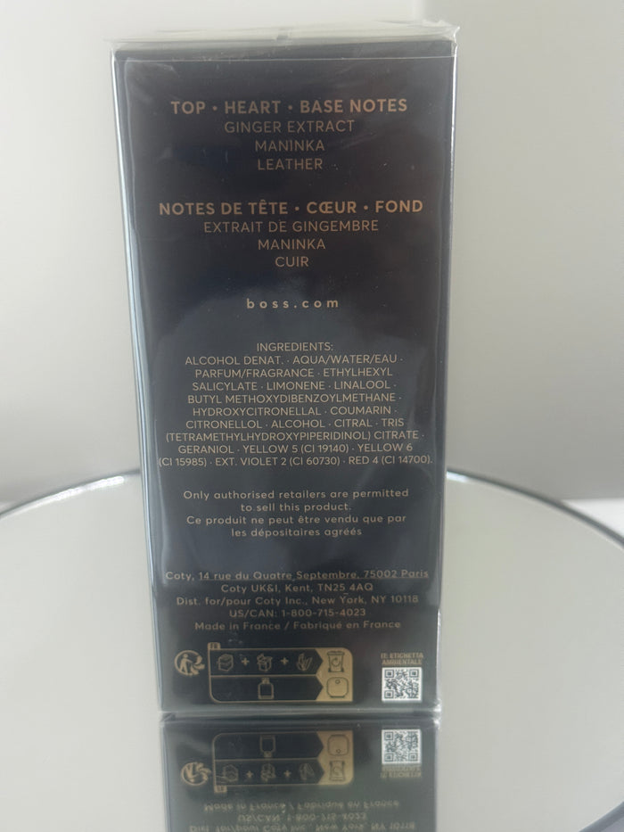 Hugo Boss The Scent Eau de Toilette (Refillable) 3.4 oz / 100 mL.