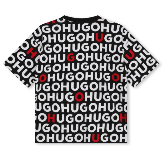 HUGO logo-print cotton T-shirt