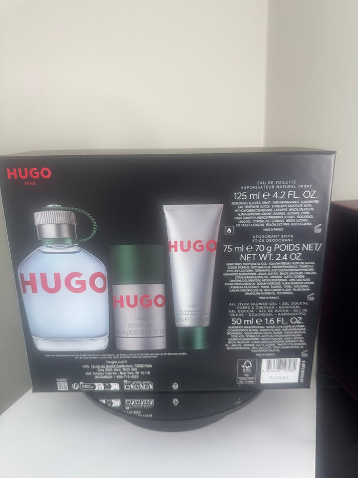 Hugo Man (Green) 3-Piece Gift Set.