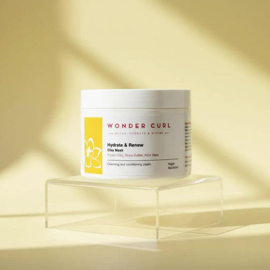 Hydrate & Renew Kaolin Clay Cleanser Conditioner with Aloe Vera Shea Butter and Natural Oils