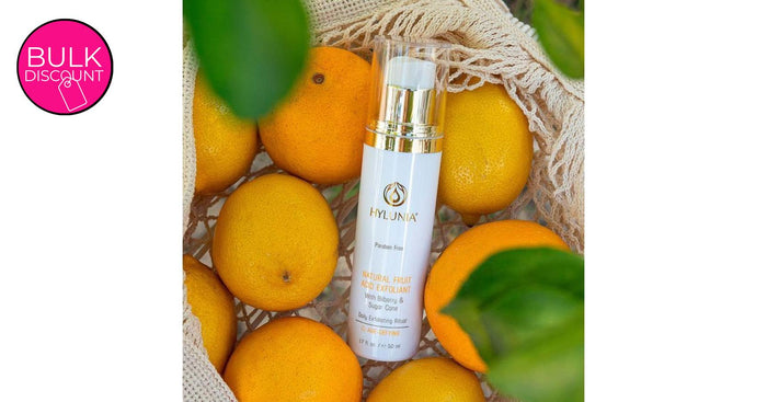Hylunia Natural Fruit Acid Exfoliant (1.7oz / 50ml)