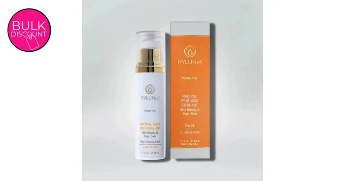 Hylunia Natural Fruit Acid Exfoliant (1.7oz / 50ml)