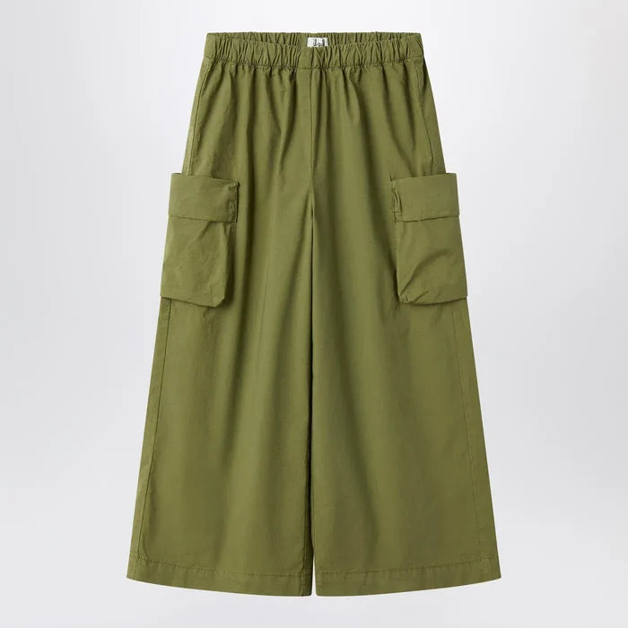 Il Gufo - Green fir palazzo pants Brand Pants 4A