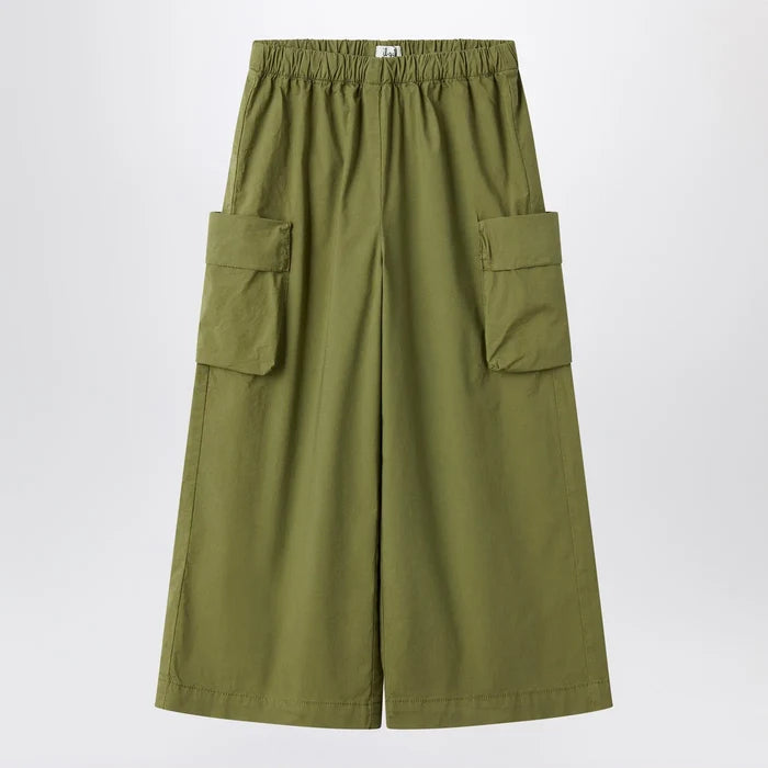 Il Gufo - Green fir palazzo pants