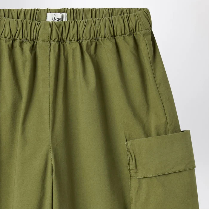 Il Gufo - Green fir palazzo pants