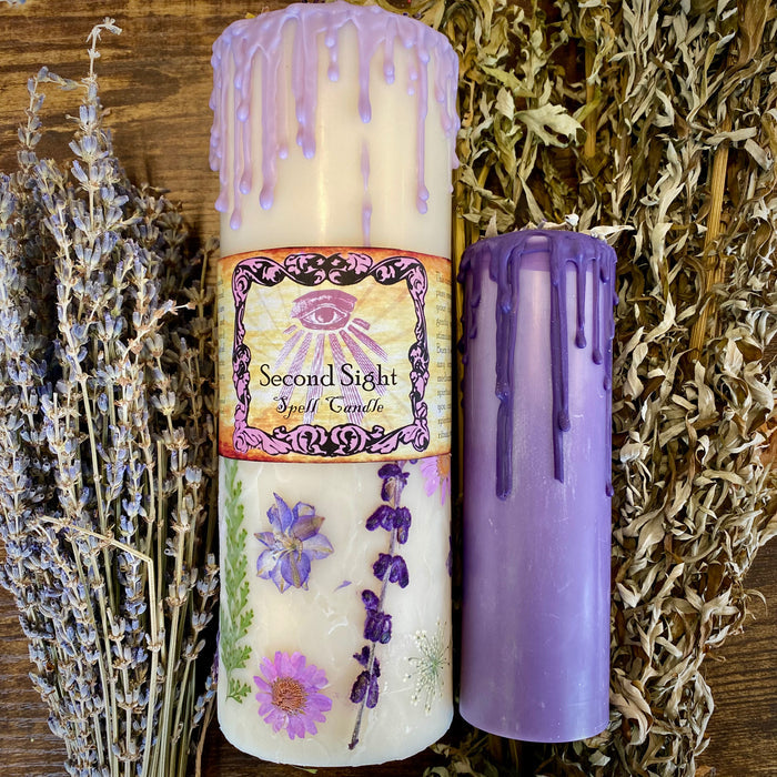 Second Sight Jumbo Pillar Candle