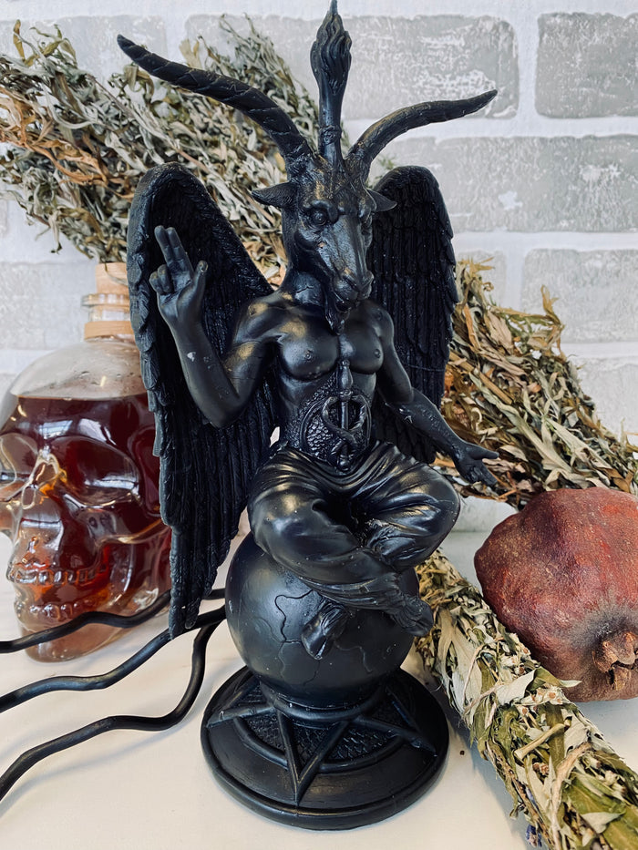 Baphomet Shaped Altar Candle