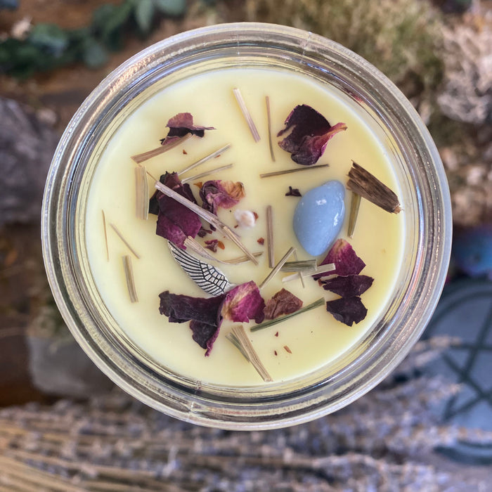 Ma'at Goddess 7 day Blessing Candle