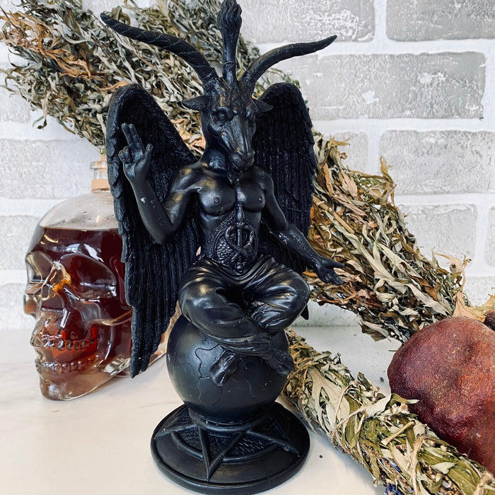 Baphomet Shaped Altar Candle