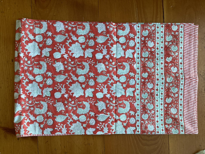 Indy Home Block Printed Tablecloths