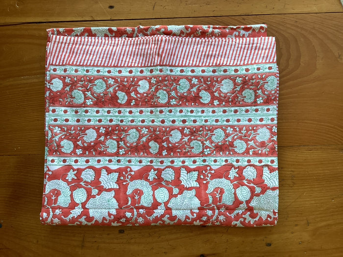 Indy Home Block Printed Tablecloths