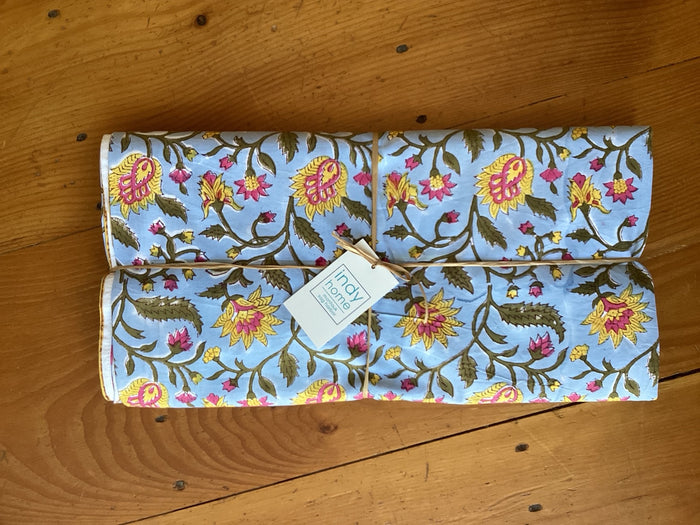 Indy Home Block Printed Tablecloths