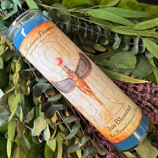 Isis Goddess 7 day Blessing Candle