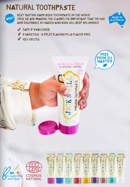 Jack & Jill Natural Toothpaste