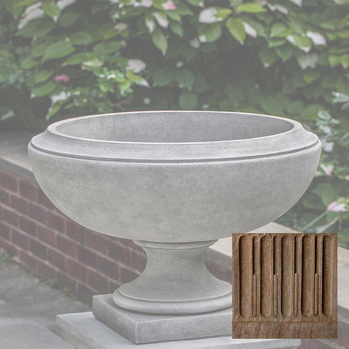 23" W x 16" H / Aged Limestone