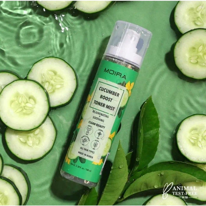 K-Care: Moira Cucumber Boost Toner Mist *Skin Refresher*Korean Makeup