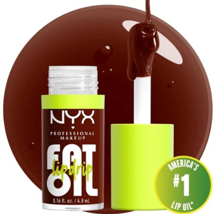 K-Care: NYX Professional Makeup Fat Oil Lip Drip*Hydrating Lip Oil*Dark Brown