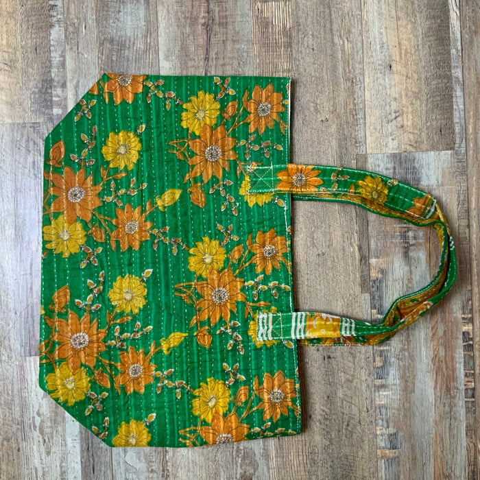 Kantha Market Bag