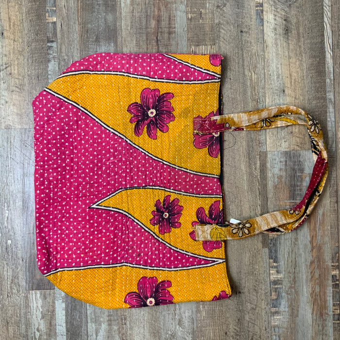 Kantha Market Bag