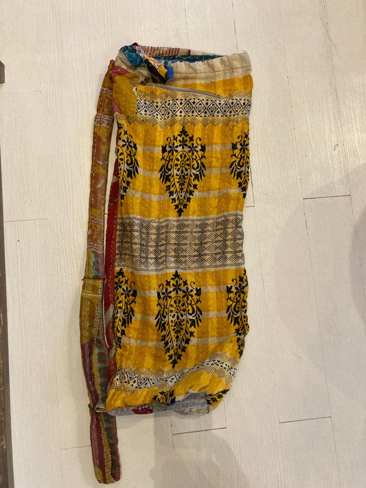 Kantha Yoga Bag
