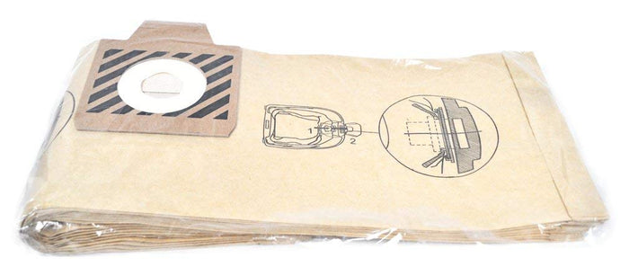 Kent Euro Clean UZ932 & UZ934 Canister Vac Micro Filter Paper Bags 10/Pk, Part 14-2406-07