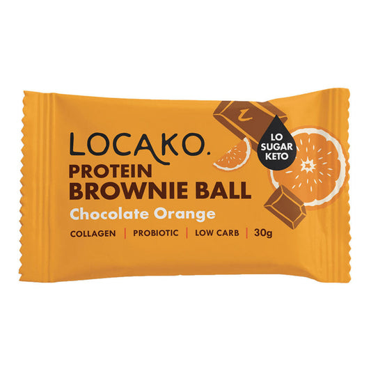 Locako Keto Protein Brownie Balls - Choc Orange_1