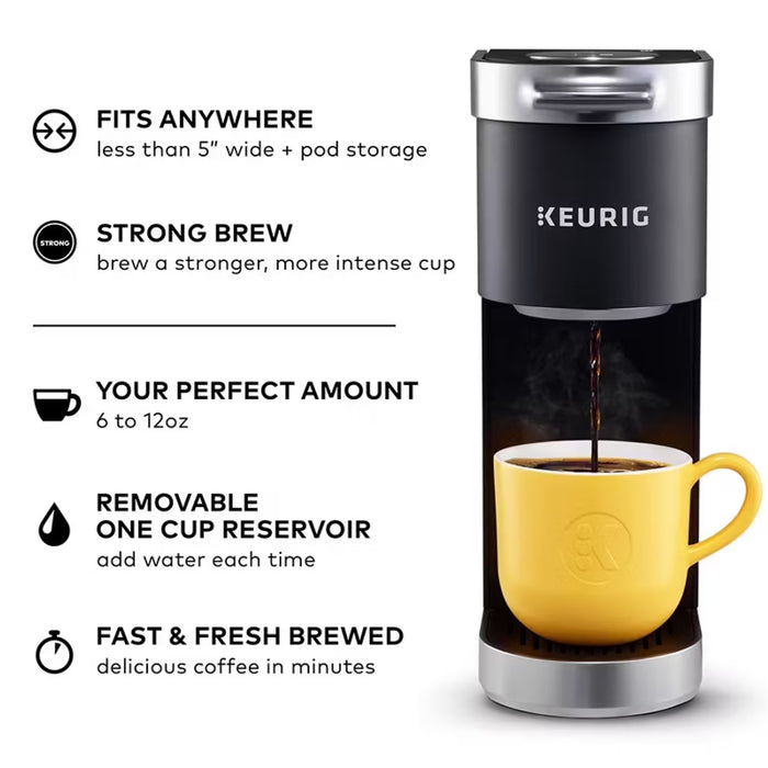 Keurig K-Mini Plus Single Serve K-Cup Coffee Maker - Black