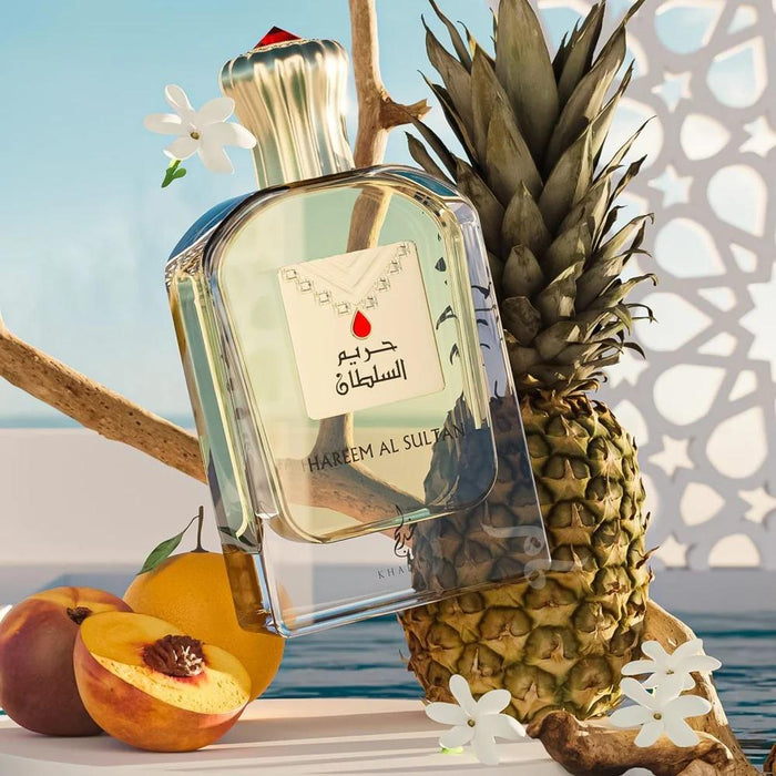 Khadlaj Perfumes | Hareem Al Sultan | Womens fragrance | Eau de Parfum | 75 ml | Jasmine - Pineapple & Musk