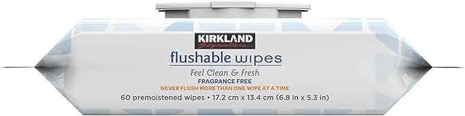 Kirkland Signature Premoistened Flushable Wipes Fragrance Free 632 - Count - Shoppers-kart.com