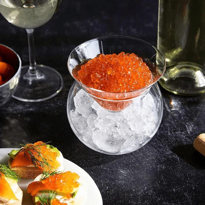 Kook | Martini Glass Caviar Dish