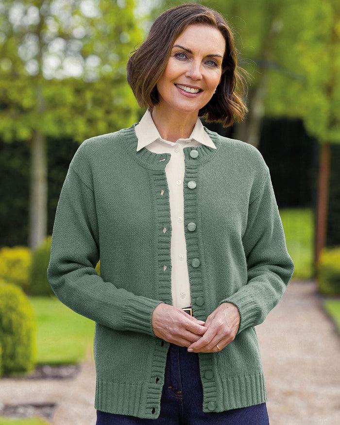 Shetland Cardigans - Lovat - Country Collection