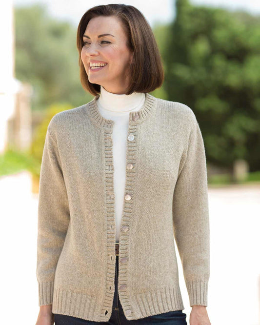 Shetland Cardigans - Natural - Country Collection