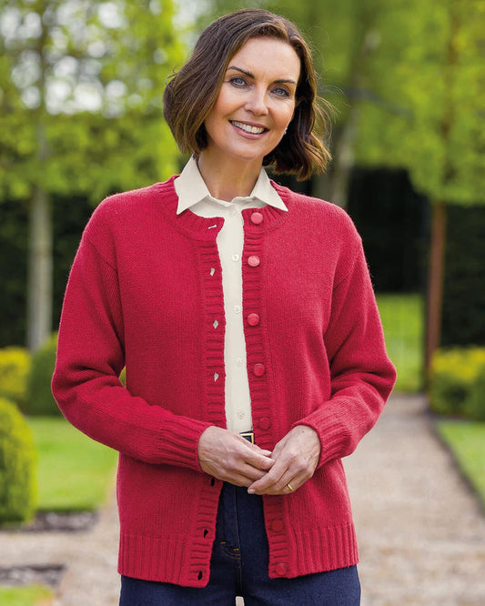 Shetland Cardigans - Poppy - Country Collection
