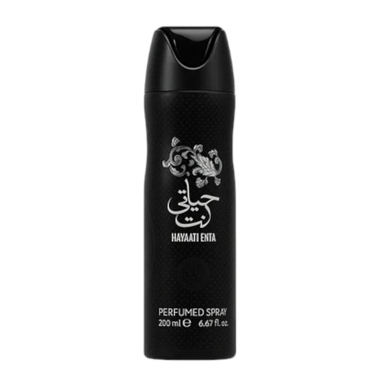 Lattafa Hayaati Enta EDP Unisex Fragrance Body Spray, 200 ML