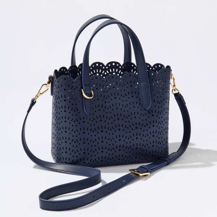 Lola Bag: Navy or Camel - Olita Gifts & Goods