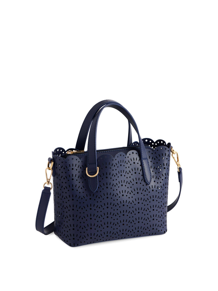 Lola Bag: Navy or Camel - Olita Gifts & Goods