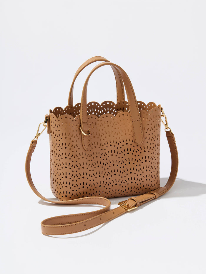 Lola Bag: Navy or Camel - Olita Gifts & Goods