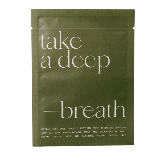 Korean Sheet Mask - Take a Deep Breath - Lucky Owl - Living with Ivey