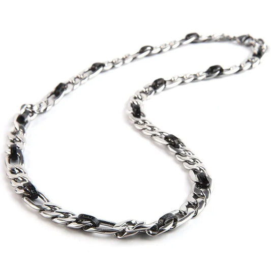 MAD MAN Stainless Silver Chain Necklace - BRENDEN