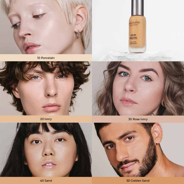 Madara Skin Equal Soft Glow Foundation Meikkivoide 30ml - Ivory