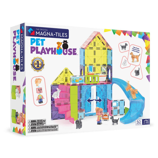 Magna-Tiles Pet Playhouse 50-Piece Set