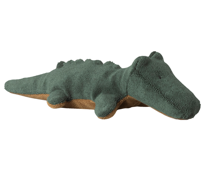 Maileg Crocodile Plush, Mini in Forest Green