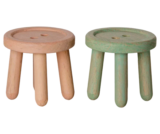 Maileg Mouse Stool Set for Mice & Rabbits