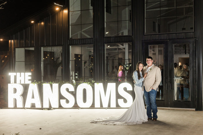 Marquee Letter Rental